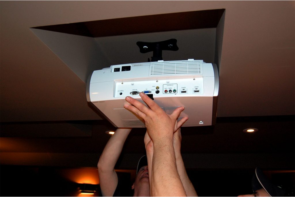 4. Putting the Projector in Place