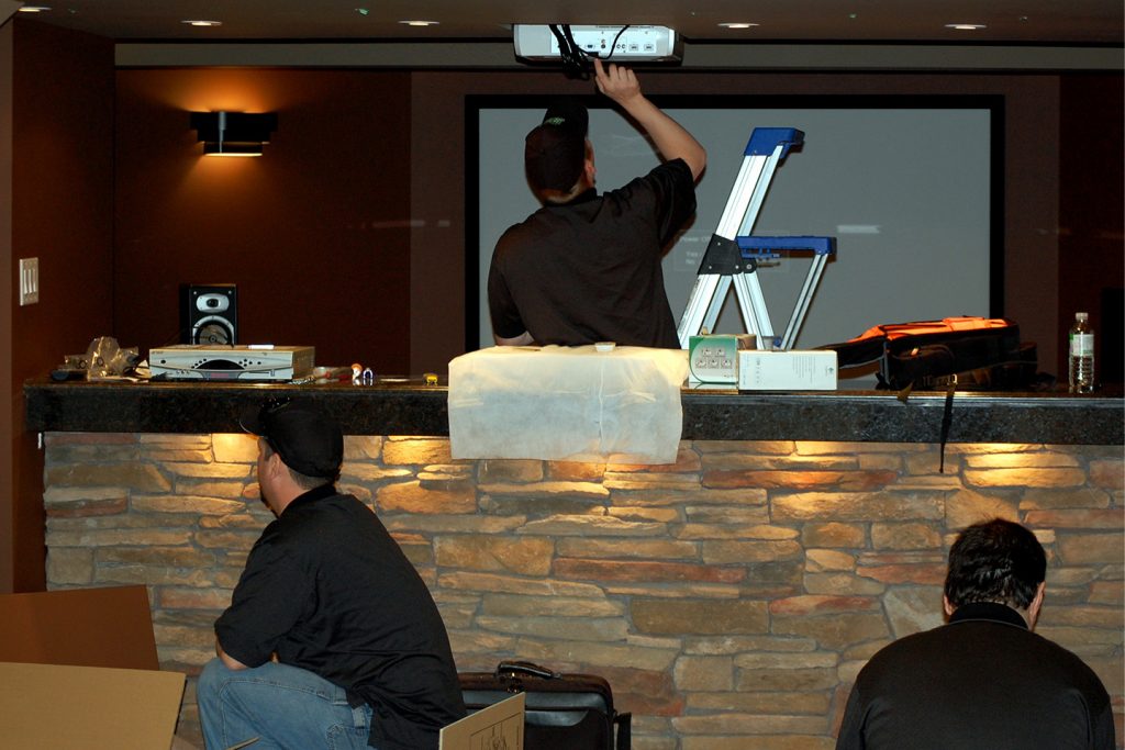 5. Putting the Projector in Place