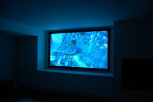 Projection Screen and Home Theater